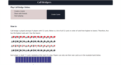 Desktop Screenshot of callbridgers.com